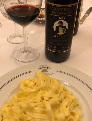 O verdadeiro Fettuccine Alfredo