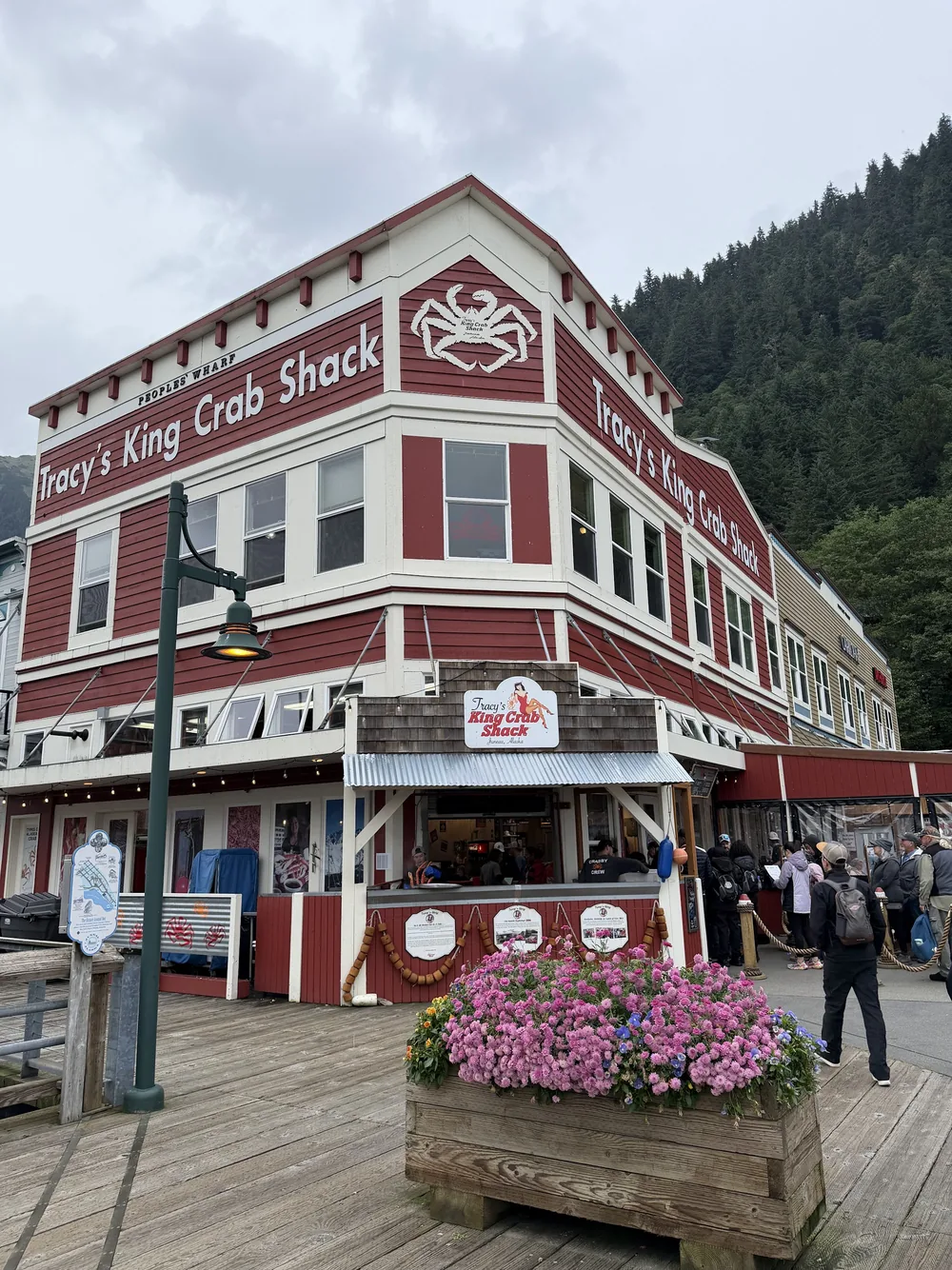 Tracy's King Crab Shack em Juneau, Alasca