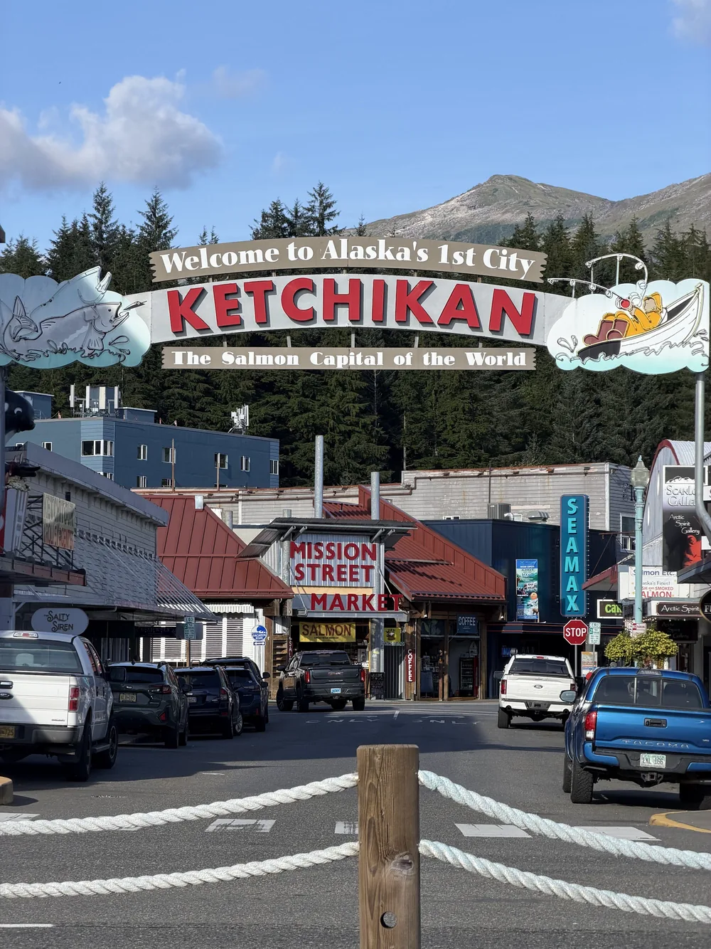 Creek Street, rua histórica de Ketchikan, Alasca