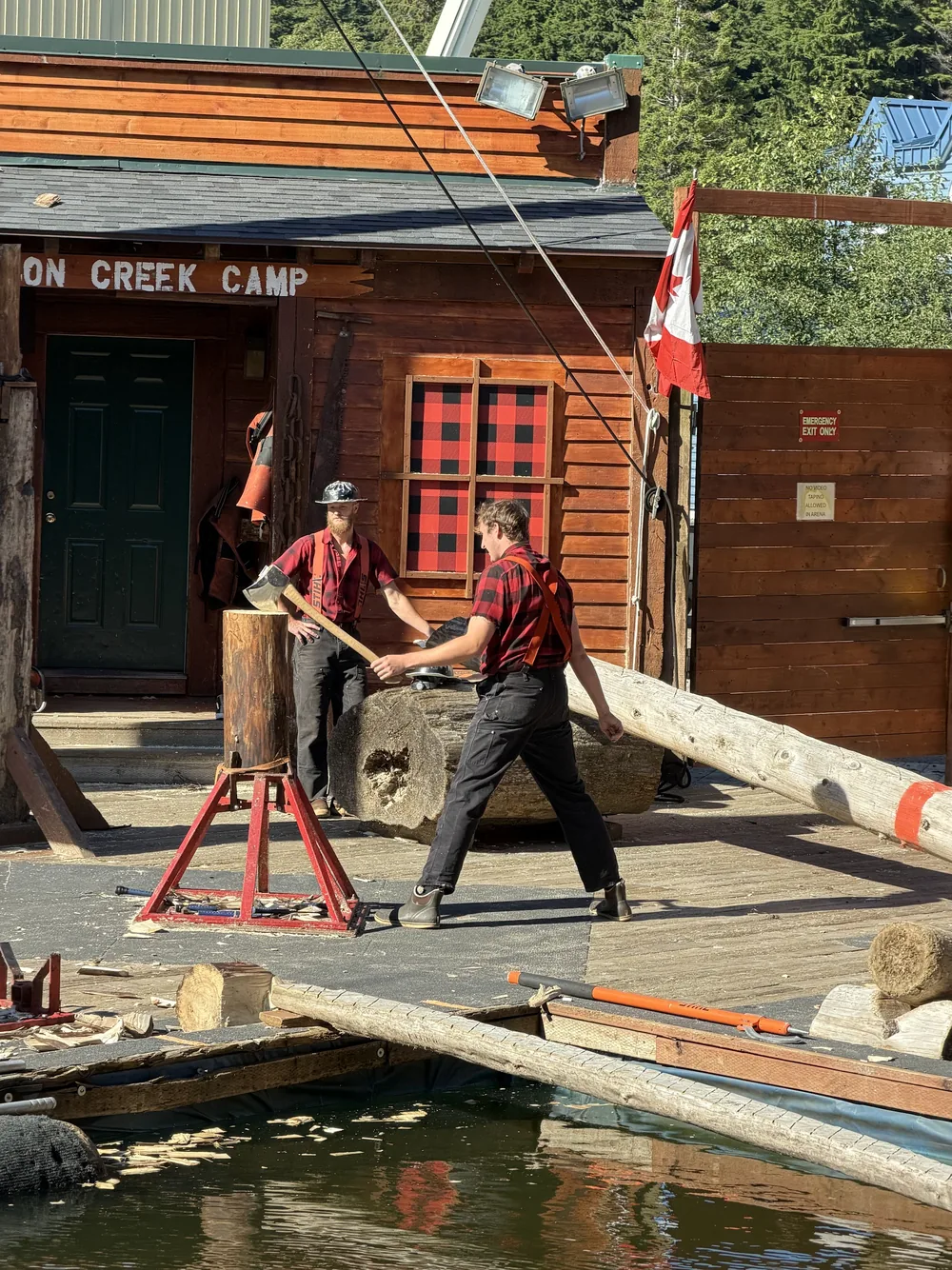 Great Alaskan Lumberjack Show em Ketchikan